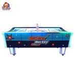 বাণিজ্যিক বাঁকা এয়ার হকি টেবিল আর্কেড মেশিন